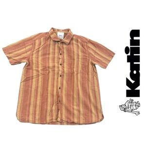 Katin Men's Casual ALAN Striped Woven Shirt